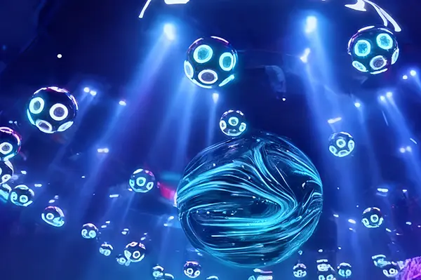 巴林 “星穹幻境” 酒吧灯光工程案例 —— 中东夜经济的沉浸式光影标杆